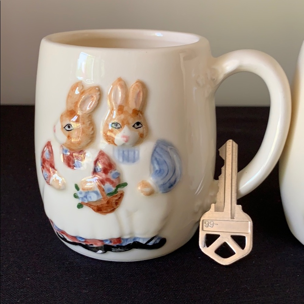 Mr & Mrs. Bunny Family Mugs From England - Gem